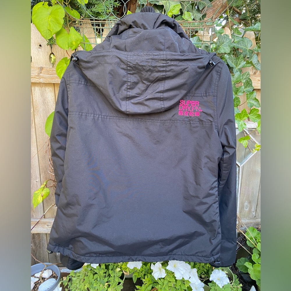 Superdry Black Ski & Snow Jacket - Picture 4 of 8